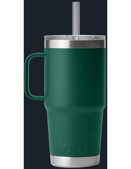 RAMBLER 25 OZ STRAW MUG