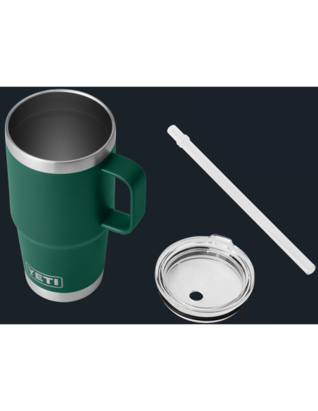 RAMBLER 25 OZ STRAW MUG