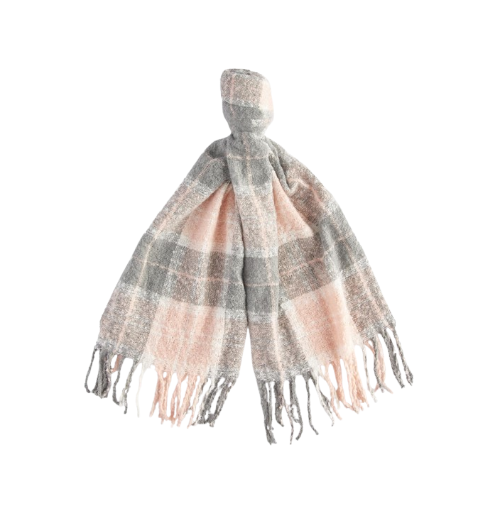 BARBOUR SALTBURN BEANIE & TARTAN SCARF GIFT SET