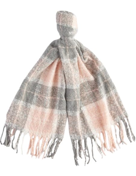 BARBOUR SALTBURN BEANIE & TARTAN SCARF GIFT SET