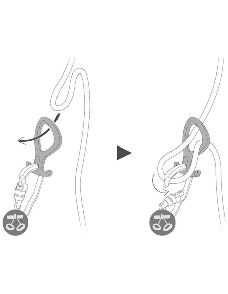 DESCENDEUR PIRANA GUIDE