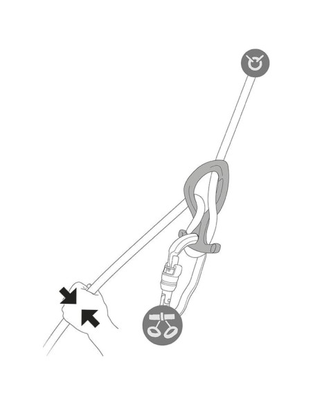 DESCENDEUR PIRANA GUIDE