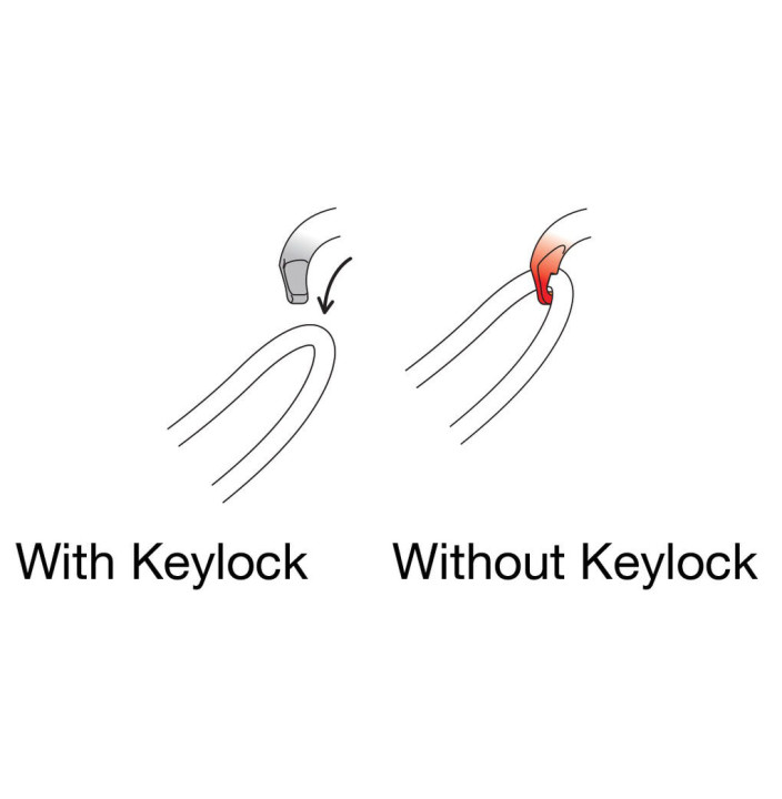 Mousqueton VERTIGO WIRE-LOCK