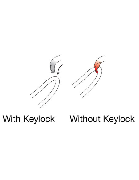 Mousqueton VERTIGO WIRE-LOCK