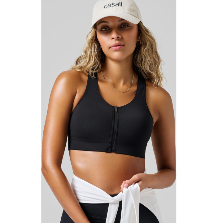 Casall Impact Zip Sports Bra