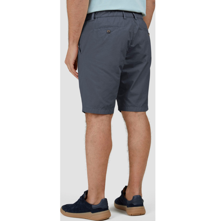 ULTRA-LIGHT POPLIN GARMENT DYED BERMUDA SHORTS