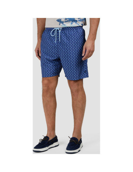 PORTOFINO SWIM SHORTS MICRO SHARK PATTERN