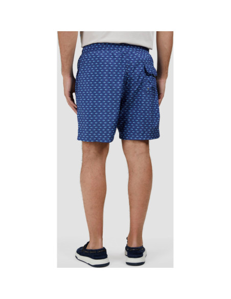 PORTOFINO SWIM SHORTS MICRO SHARK PATTERN