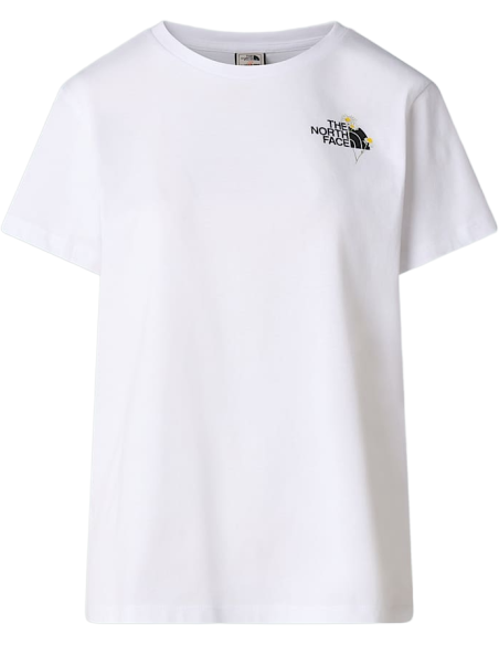 W ALPINE FLOWER RELAXED SS TEE