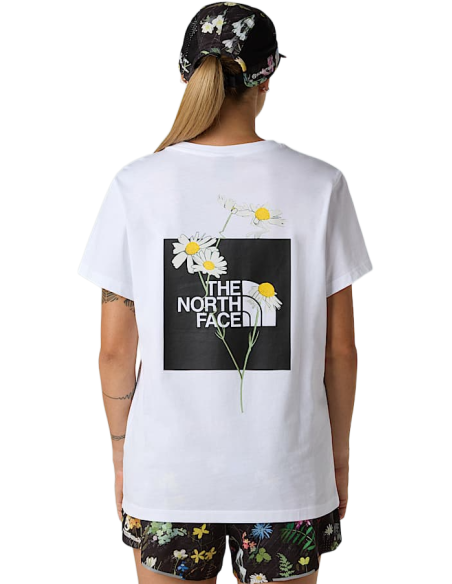 W ALPINE FLOWER RELAXED SS TEE