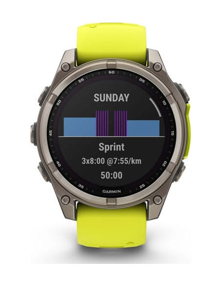 fenix 8 – 47 mm, Solar, Zafiro