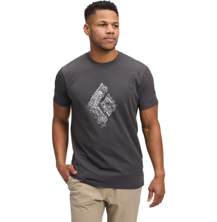 M ENGINEERED DIAMOND SS TEE