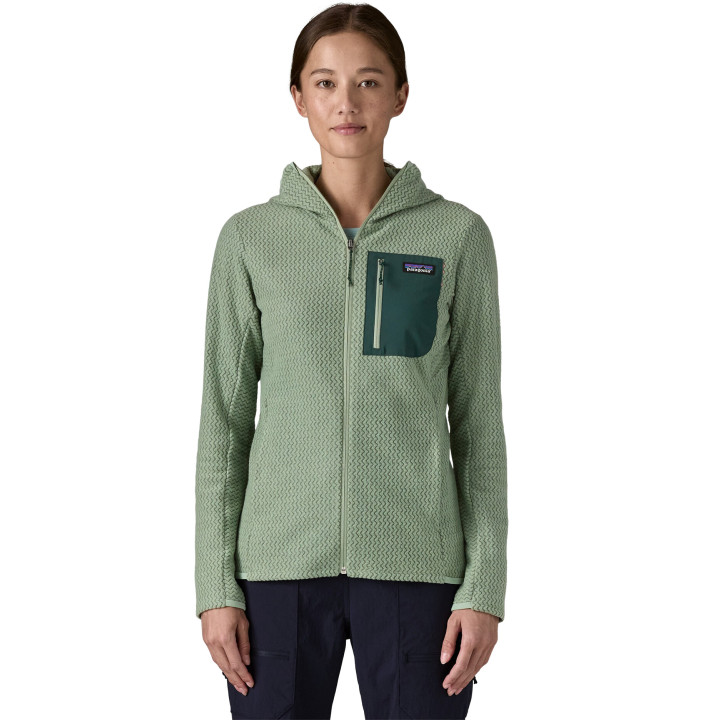 W'S R1 AIR FULL-ZIP HOODY