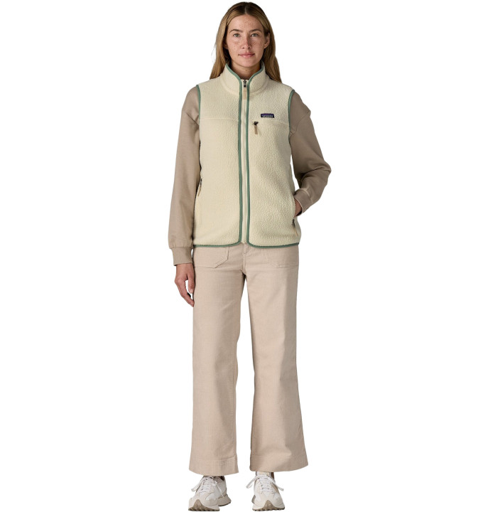 W's Retro Pile Vest