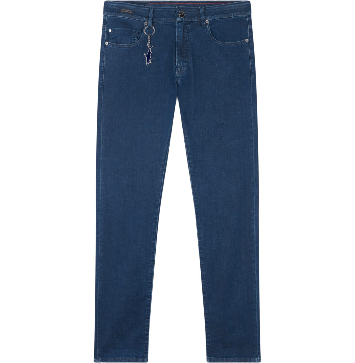 GIZA COTTON STRETCH DENIM JEANS
