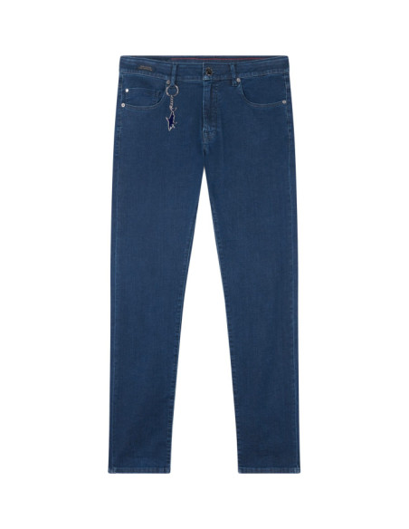 GIZA COTTON STRETCH DENIM JEANS