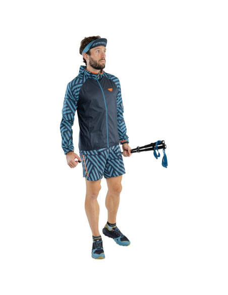 TRAIL GRAPHIC WIND JKT M