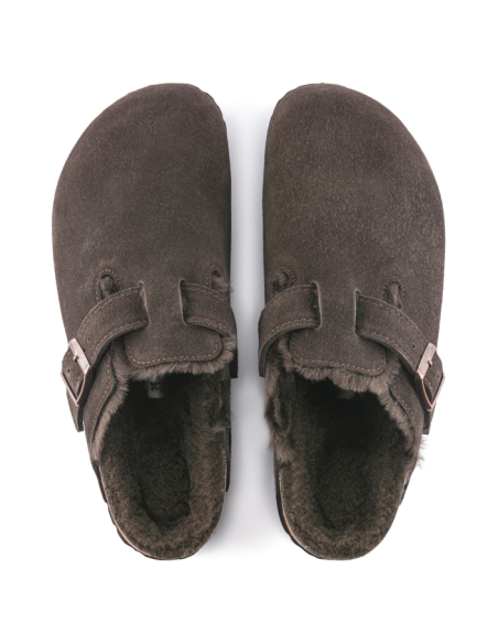 BOSTON SHEARLING SUEDE LEATHERFUR