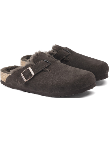 BOSTON SHEARLING SUEDE LEATHERFUR
