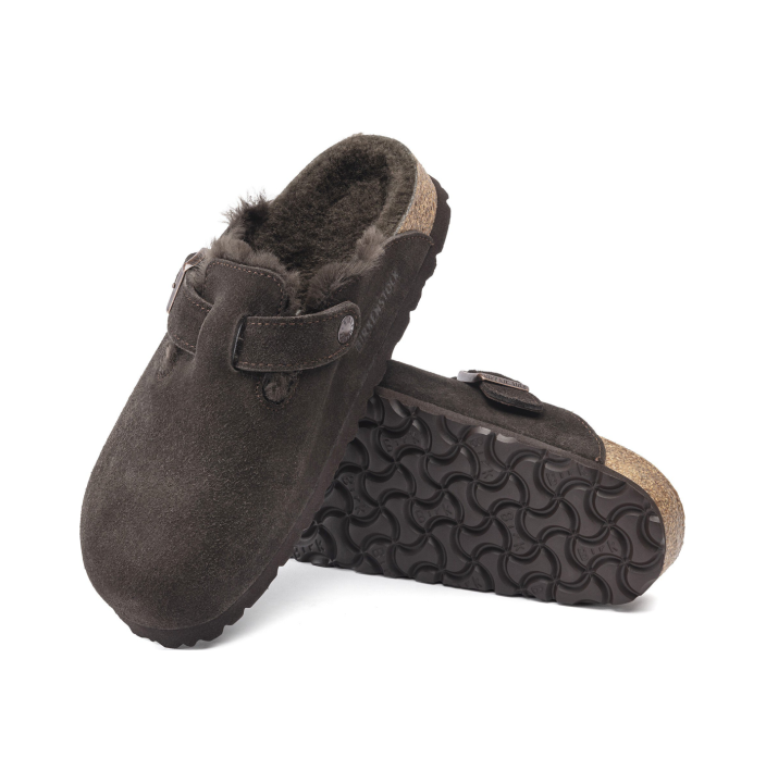 BOSTON SHEARLING SUEDE LEATHERFUR