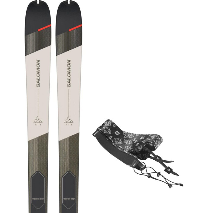 SKI SET T MTN 80 CARB+SKINS RAINY DA 164