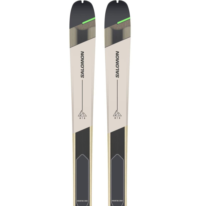 SKI SET T MTN 86 CARBON + SKINS RAIN 172