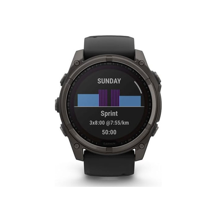 fenix 8 – 51 mm, Solar, Zafiro