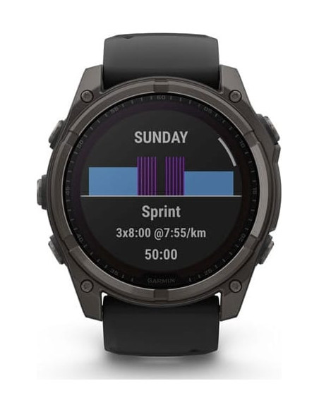 fenix 8 – 51 mm, Solar, Zafiro