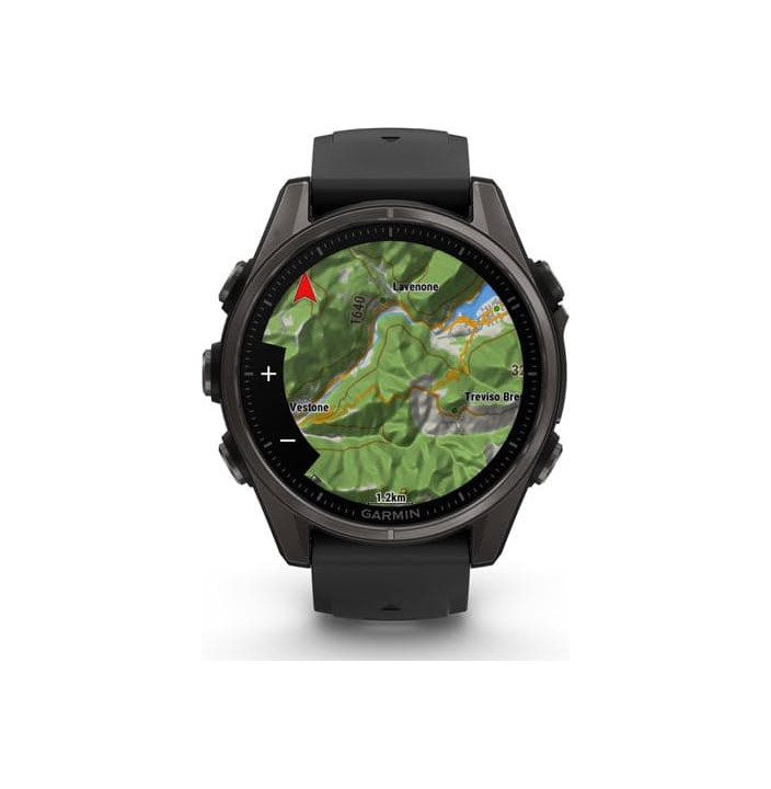 fenix 8 – 43 mm, AMOLED, Zafiro