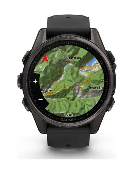 fenix 8 – 43 mm, AMOLED, Zafiro