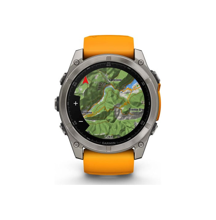 fenix 8 – 51 mm, AMOLED, Zafiro