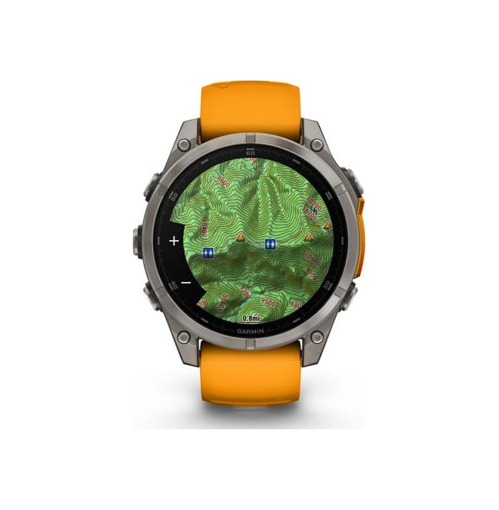 fenix 8 – 47 mm, AMOLED, Zafiro