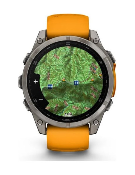 fenix 8 – 47 mm, AMOLED, Zafiro