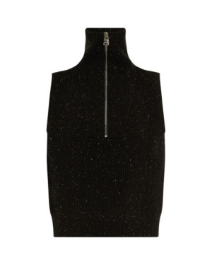 HALLY HALF ZIP RIB VEST