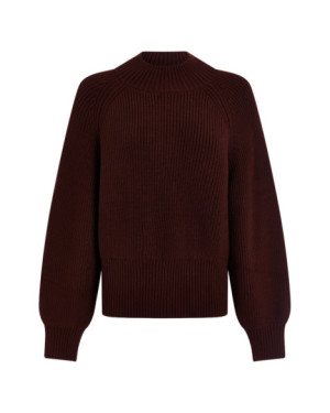 MARTINA HIGH NECK RIB KNIT