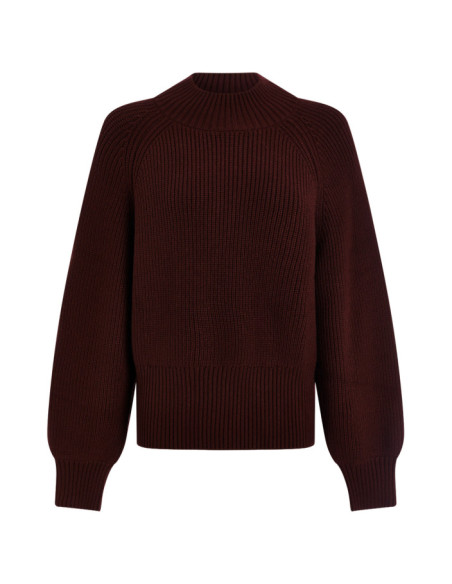 MARTINA HIGH NECK RIB KNIT