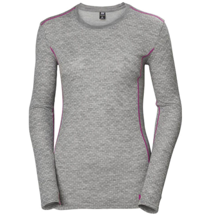 W MERINO MID GRAPHIC LS
