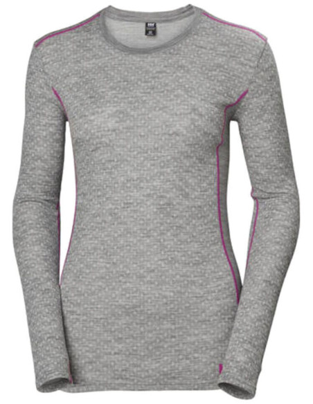 W MERINO MID GRAPHIC LS