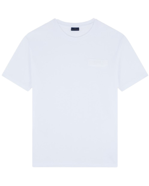 EMBROIDERED SHARK COTTON JERSEY T-SHIRT