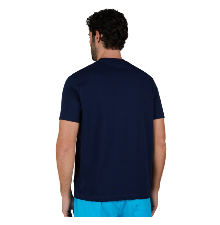 PRINTED SHARK COTTON JERSEY T-SHIRT