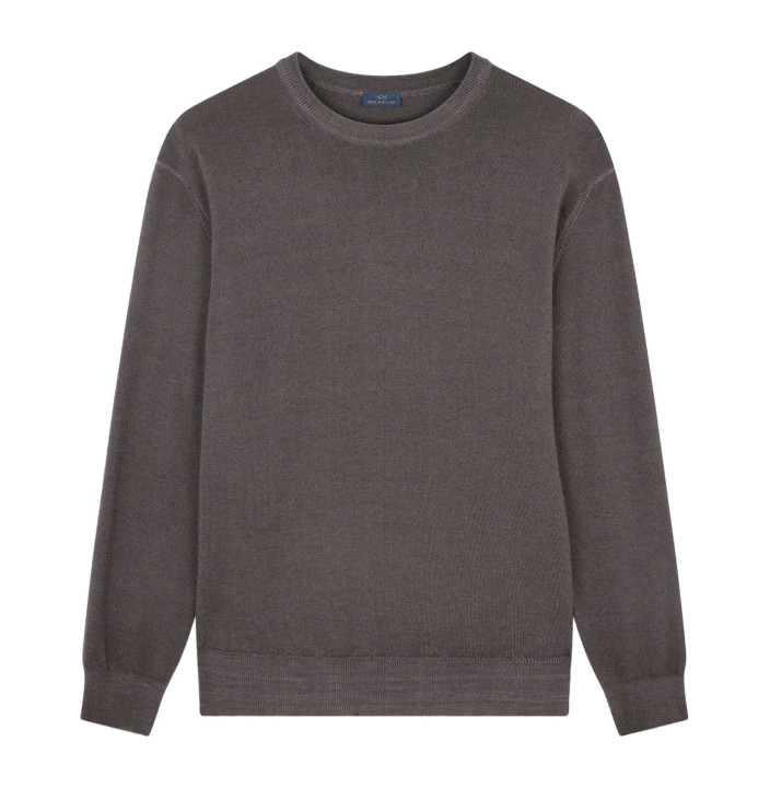 PULL RAS DU COU EN LAINE