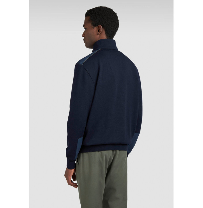 MAGLIA HALF ZIP IN LANA SOFT COOL TOUCH CON TYPHOON PLATINUM