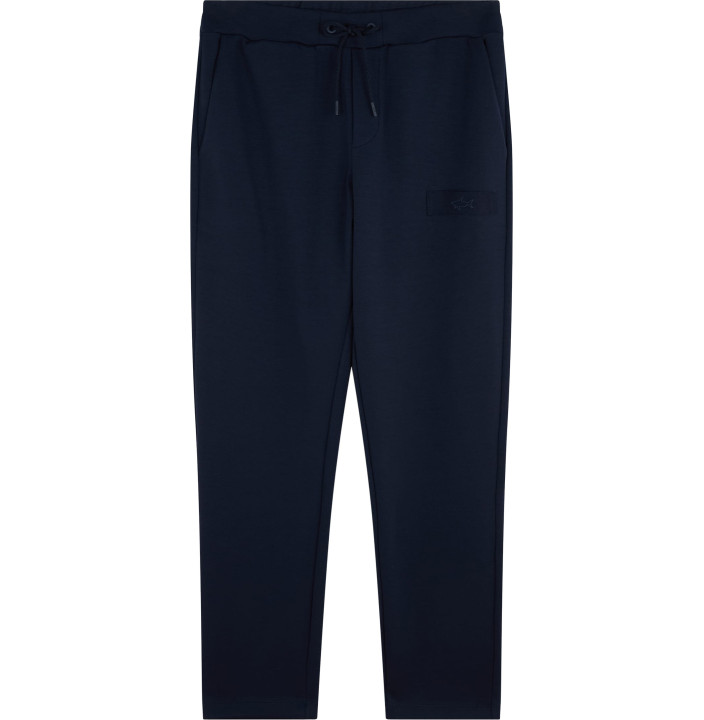JOGGERS IN COTONE XSOFT FLEECE CON RICAMO