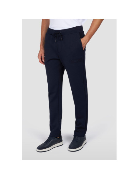 JOGGERS IN COTONE XSOFT FLEECE CON RICAMO