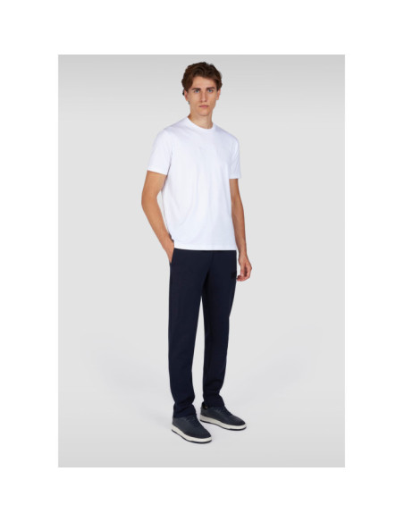 JOGGERS IN COTONE XSOFT FLEECE CON RICAMO