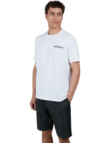 PRINTED PAUL&SHARK COTTON JERSEY T-SHIRT