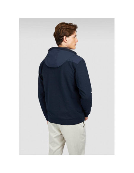 FULL ZIP IN COTONE XSOFT FLEECE CON SHARK TAG