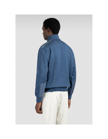 MAGLIA FULL ZIP IN LANA SOFT COOL TOUCH CON TYPHOON PLATINUM