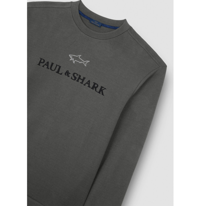 FELPA IN COTONE XSOFT FLEECE CON LOGO STAMPATO