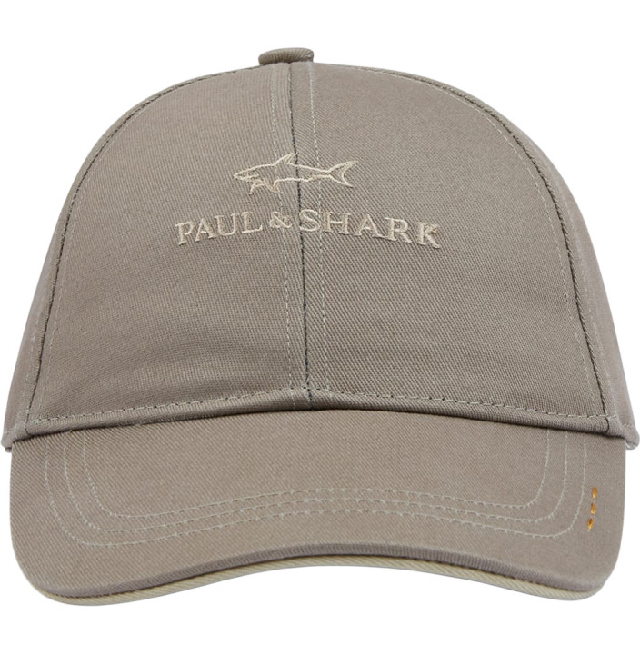 CAPPELLO DA BASEBALL IN COTONE CON LOGO RICAMATO